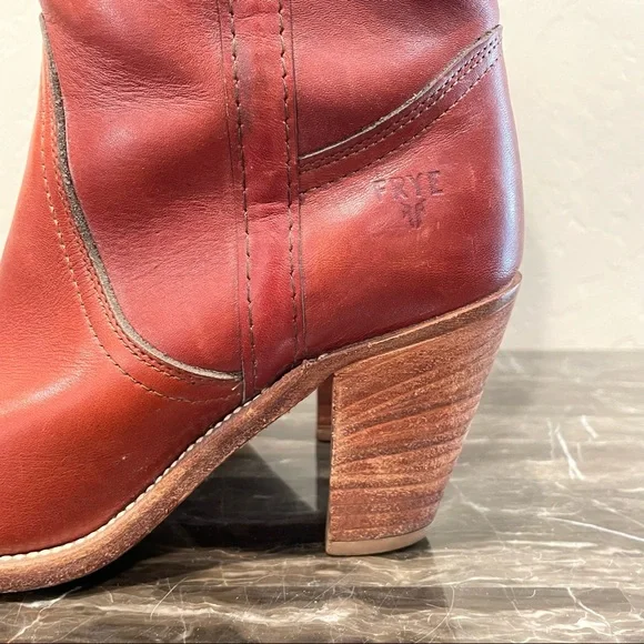 Vintage Frye Leather Riding Boots - Picture 5 of 12